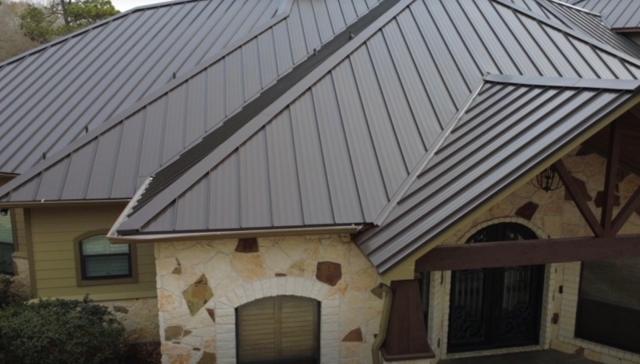 Standing seam metal, detail by DXT Roofing